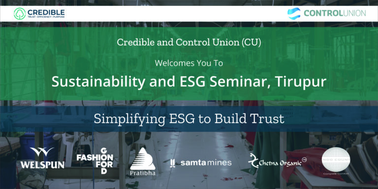ESG & BRSR Seminar for Companies, Tirupur