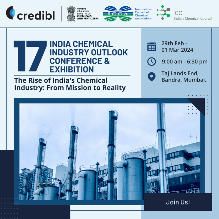 Credibl ESG is joining Chemical industry experts at The 17th Annual India Chemical Industry Outlook Conference (#ICC2024