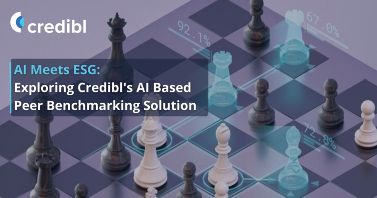 AI Powered Peer Benchmarking Tool from Credibl ESG