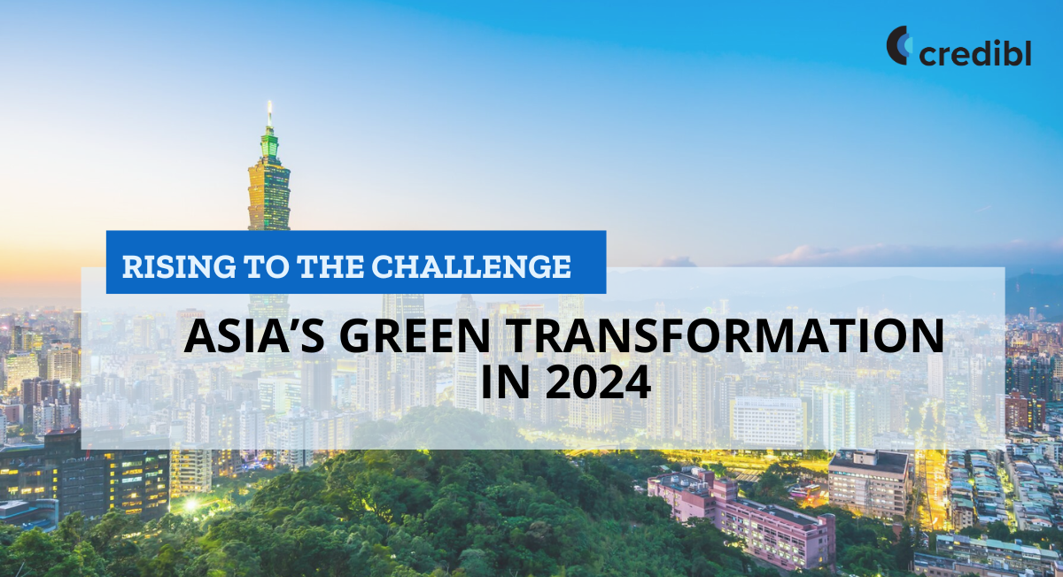 2024 Sustainability Report: Asia's Journey to a Green Future - Credibl
