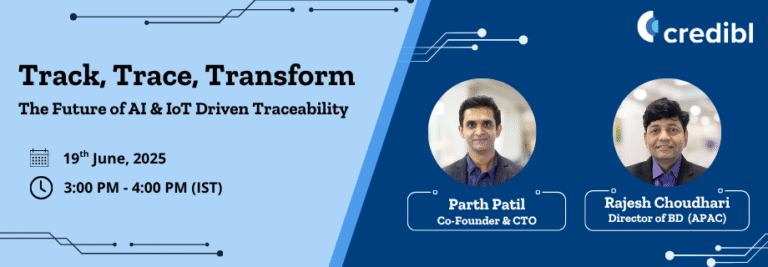 Webinar - Track, Trace, Transform - The Future of AI & IoT Driven Traceability
