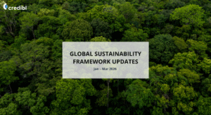 Global Sustainability Framework Updates (Jan – Mar 2026) - Credibl